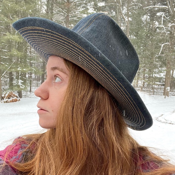 70s Levi’s Denim Cowboy Hat - Picture 3 of 14